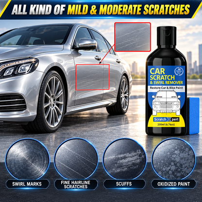 Ultimate Car Scratch Repair Polish (Pack of 2) | Removes Swirls, Scuffs & Minor Hairline Scratches | Safe for All Vehicle Colors