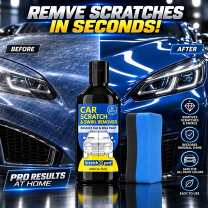 Ultimate Car Scratch Repair Polish (Pack of 2) | Removes Swirls, Scuffs & Minor Hairline Scratches | Safe for All Vehicle Colors