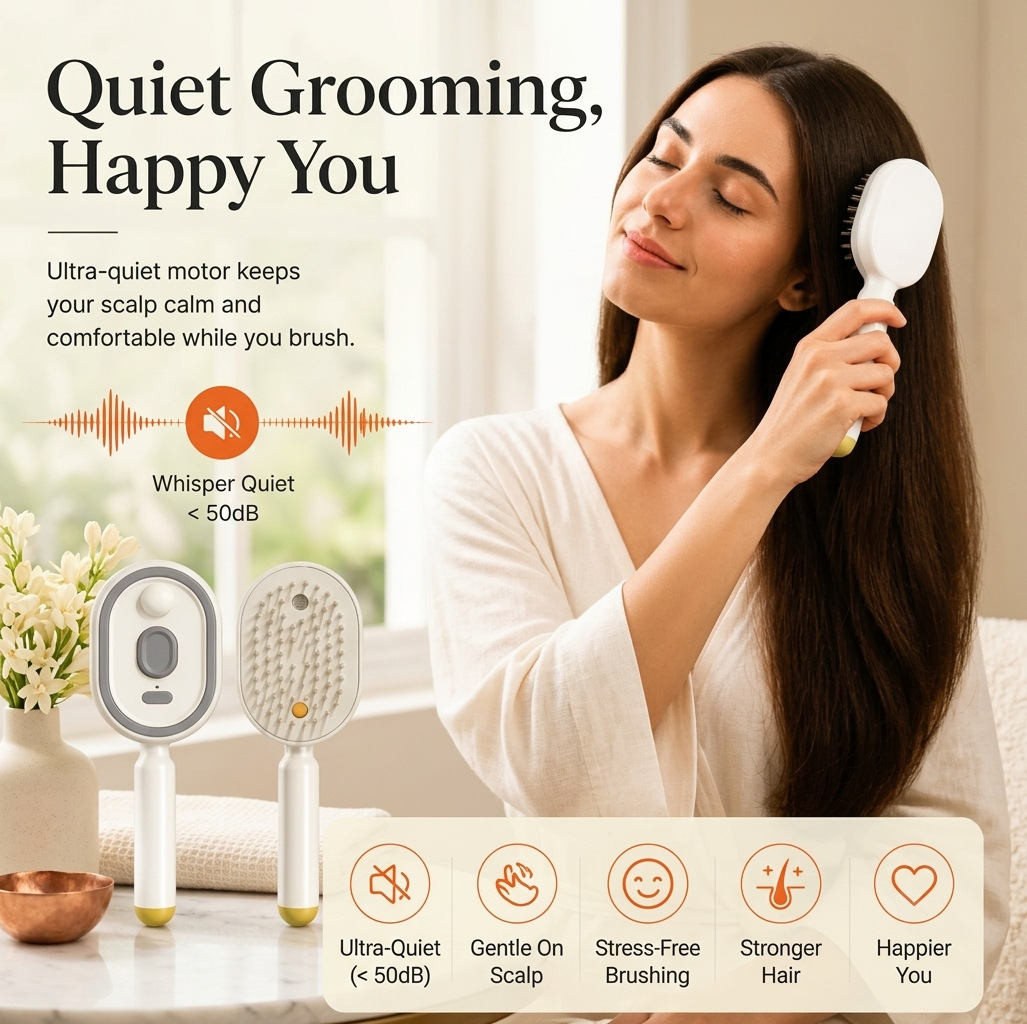 3-in-1 Scalp Spa Rechargeable Hair Spray Comb