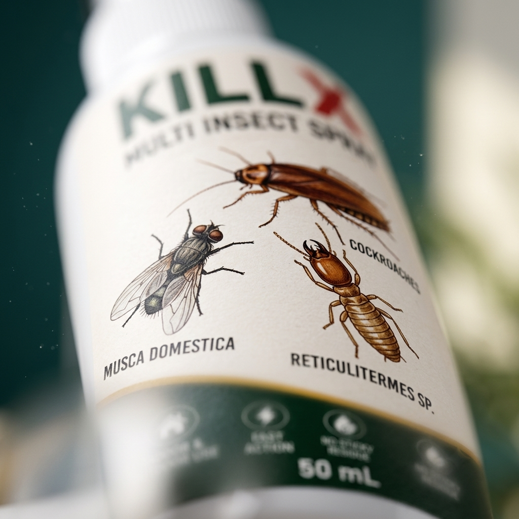 KILLX Fast-Acting Multi-Insect Killer Spray (50ml)