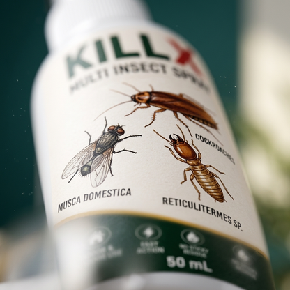 KILLX Fast-Acting Multi-Insect Killer Spray (50ml)