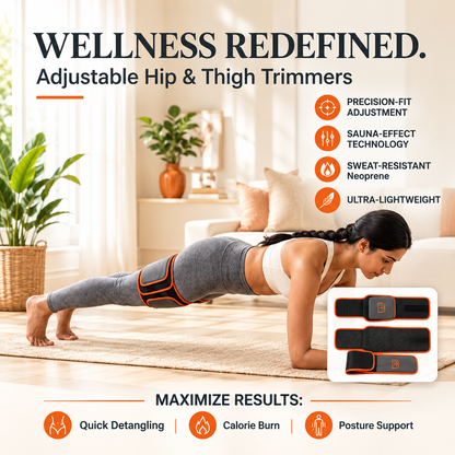 Sweat Belt for Men & Women – Premium Neoprene Hot Slimming Waist Trimmer Belt for Weight Loss, Belly Fat Burn, Lower Back Support & Sauna Effect Workout