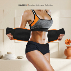 Sweat Belt for Men & Women – Premium Neoprene Hot Slimming Waist Trimmer Belt for Weight Loss, Belly Fat Burn, Lower Back Support & Sauna Effect Workout